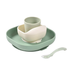 Curved Silicone Suction Meal Set