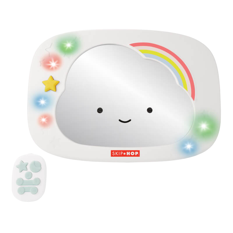 Skip Hop Silver Lining Cloud Entertainment Car Mirror