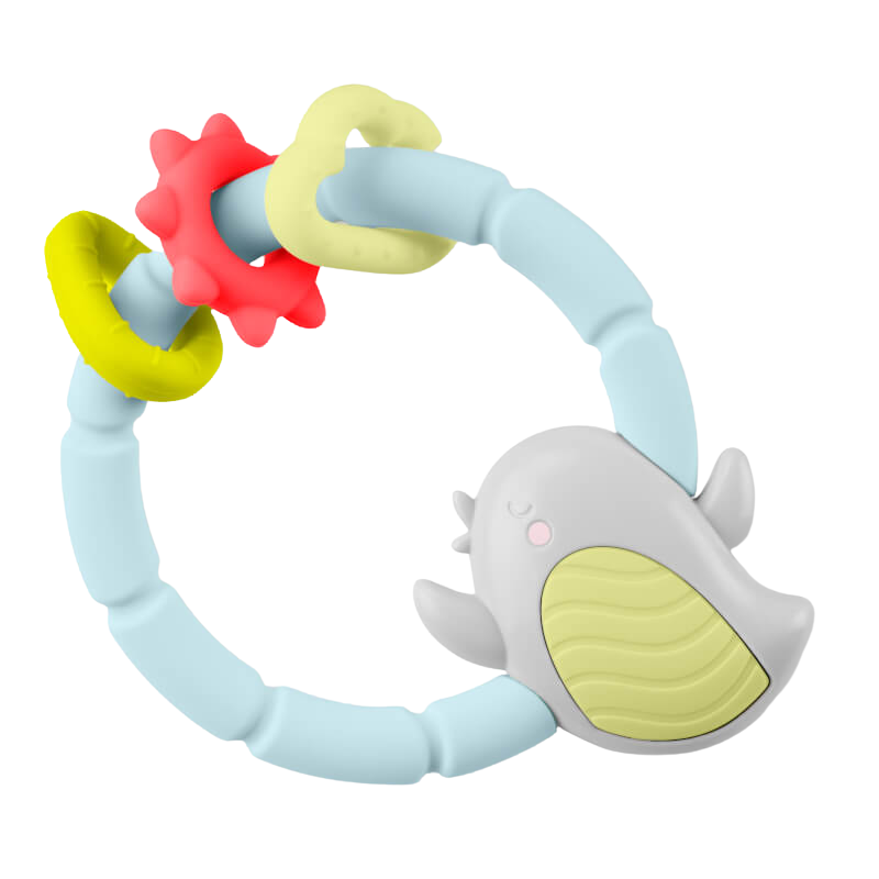 Skip Hop Silver Lining Cloud Teether & Play Toy - Bird