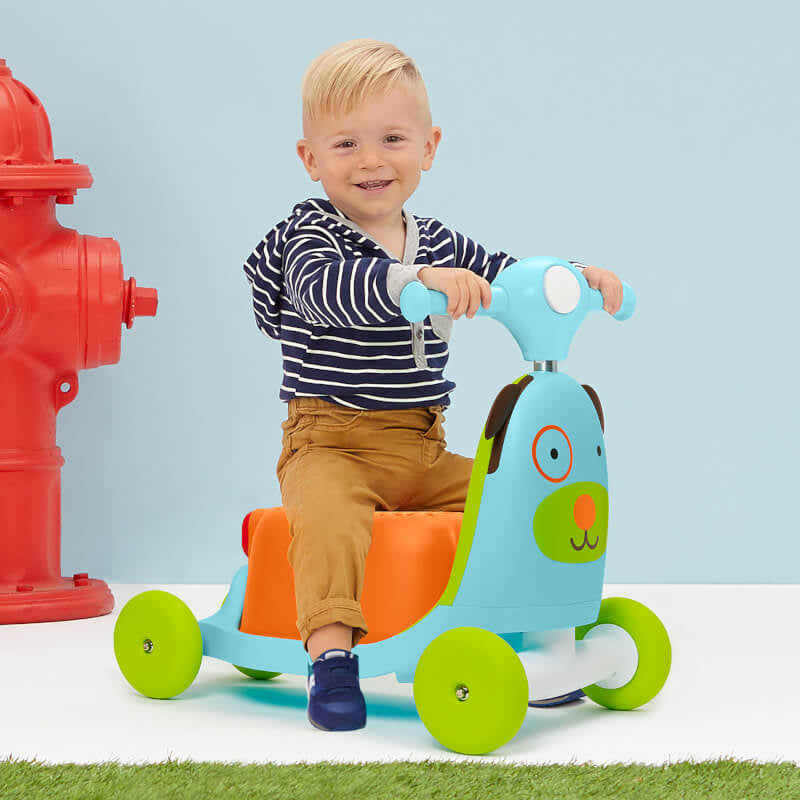 Skip Hop Zoo 3-in-1 Ride On Toy - Dog