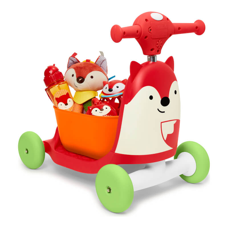 Zoo 3 in 1 Ride On Toy - Fox