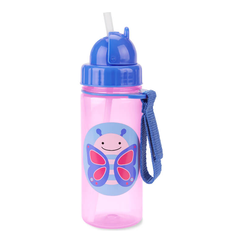 Skip Hop ZOO PP Straw Bottle 390ml