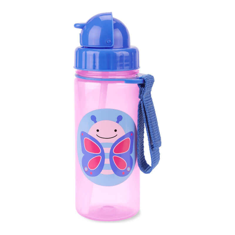 Skip Hop ZOO PP Straw Bottle 390ml