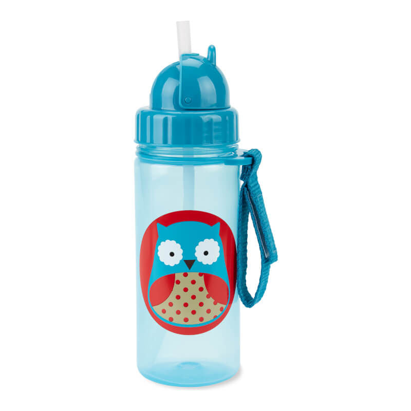 Skip Hop ZOO PP Straw Bottle 390ml