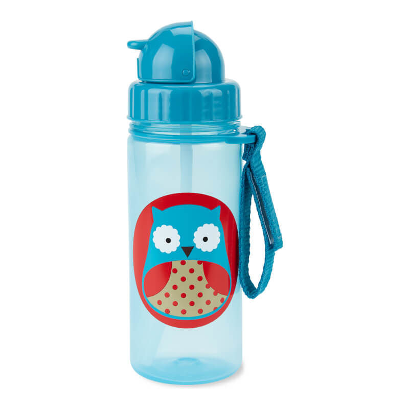 Skip Hop ZOO PP Straw Bottle 390ml