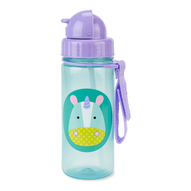 Skip Hop ZOO PP Straw Bottle 390ml