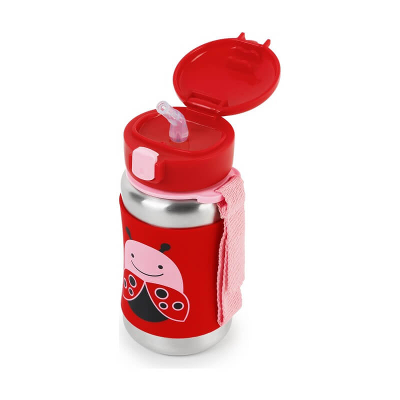 Skip Hop Zoo Stainless Steel Bottle - Ladybug