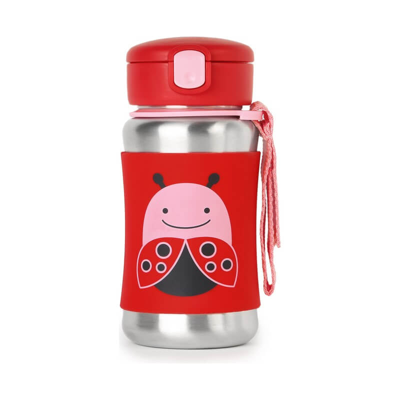 Skip Hop Zoo Stainless Steel Bottle - Ladybug
