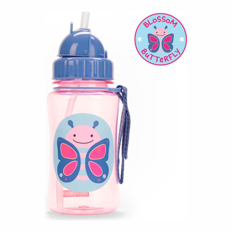 Skip Hop Zoo Straw Bottle - Butterfly