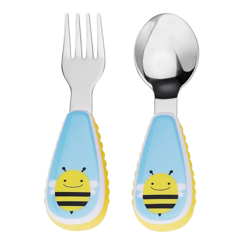 Skip Hop Zootensils Fork & Spoon - Bee