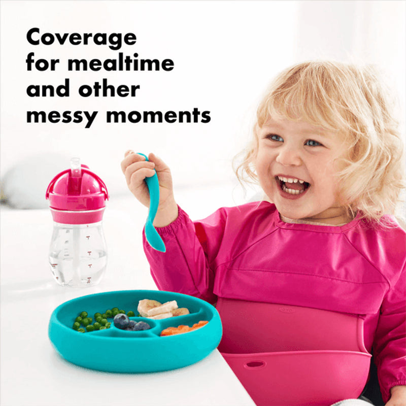 OXO Tot Sleeved Roll-Up Bib