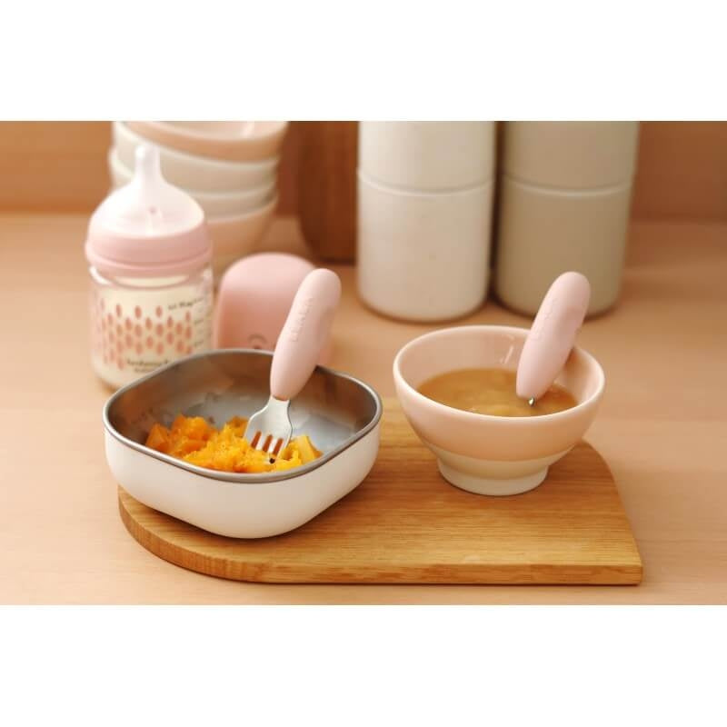 Beaba Stainless Steel Pre-Cutlery 2-Pack