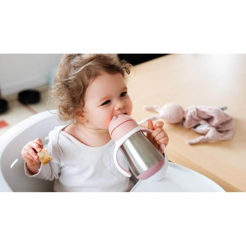 Stainless Steel Straw Cup 250ml