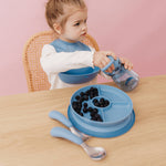 Stick & Stay Suction Divided Plate