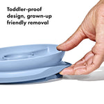 Stick & Stay Suction Divided Plate