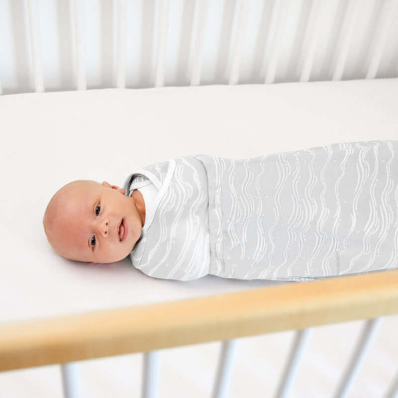 Ergobaby Swaddler - Silver Waves