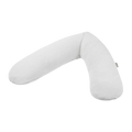 Maternity and Nursing Pillow - Light Grey Muslin