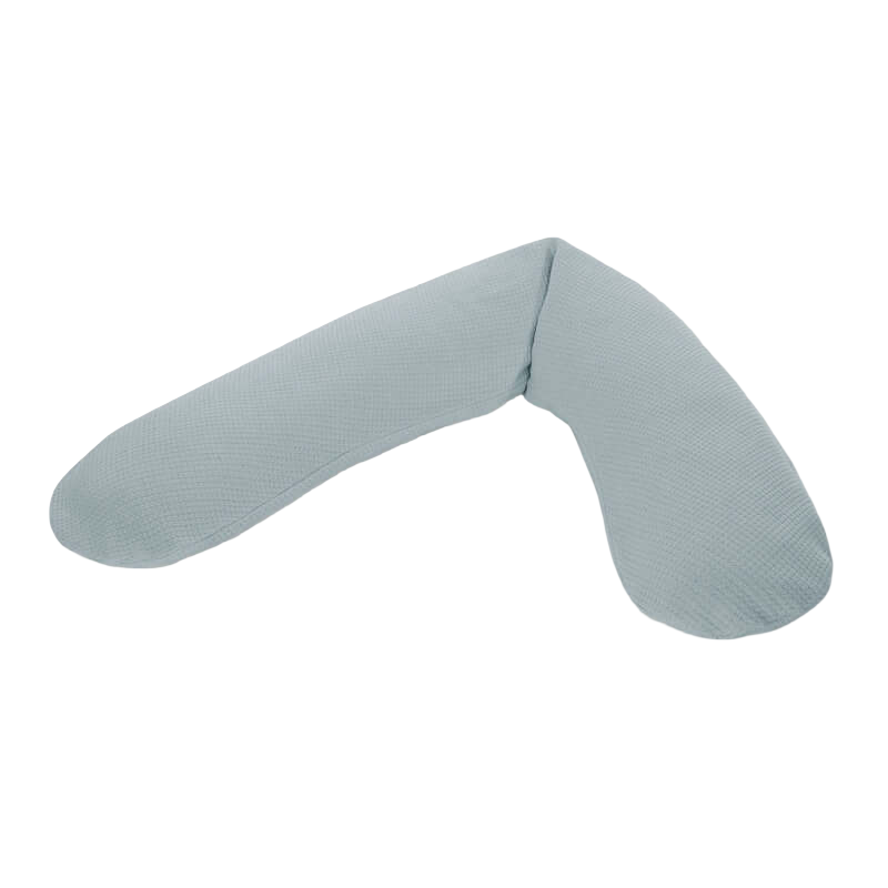 Theraline Pregnancy Pillow - Misty Blue Fine Knit