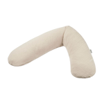 Maternity and Nursing Pillow - Sand Beige Muslin
