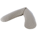 Theraline Pregnancy Pillow - Dancing Leaves Taupe