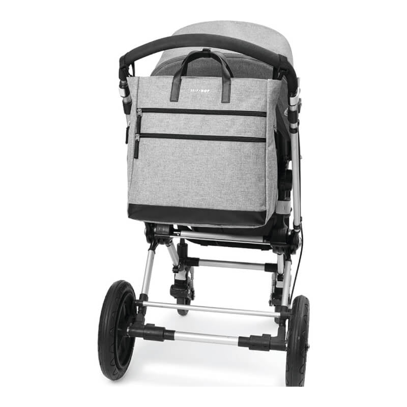Skip Hop Trio Convertible Nappy Backpack - Grey Heather