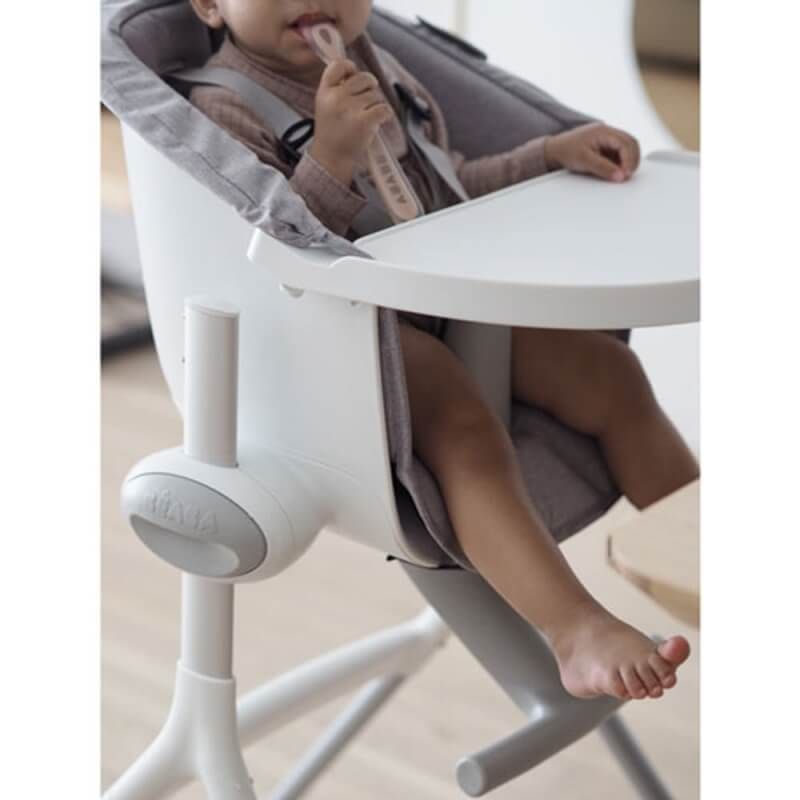 Beaba Up & Down High Chair - Grey/White