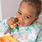 Bumkins Waterproof Sleeved Bib - Dinosaurs