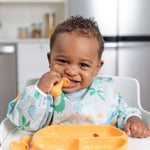 Bumkins Waterproof Sleeved Bib - Dinosaurs
