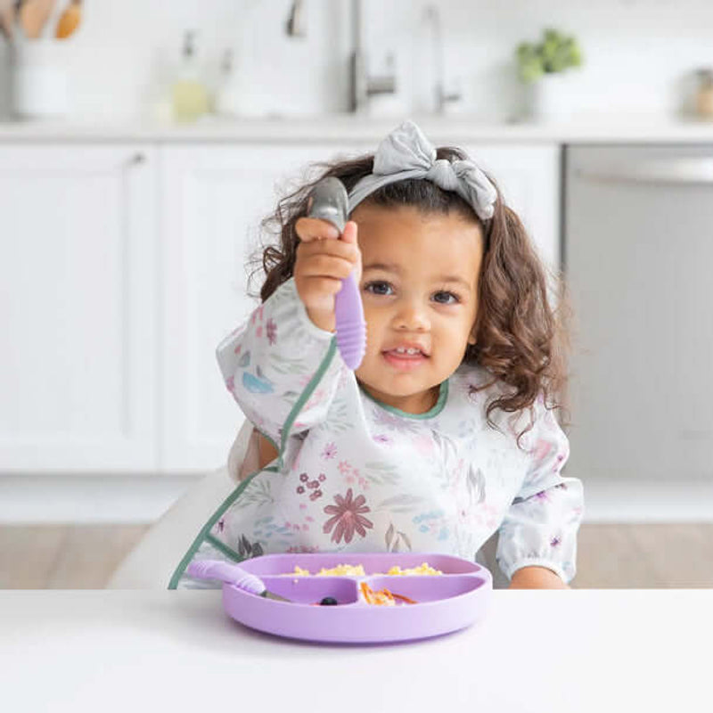 Bumkins Waterproof Sleeved Bib - Floral