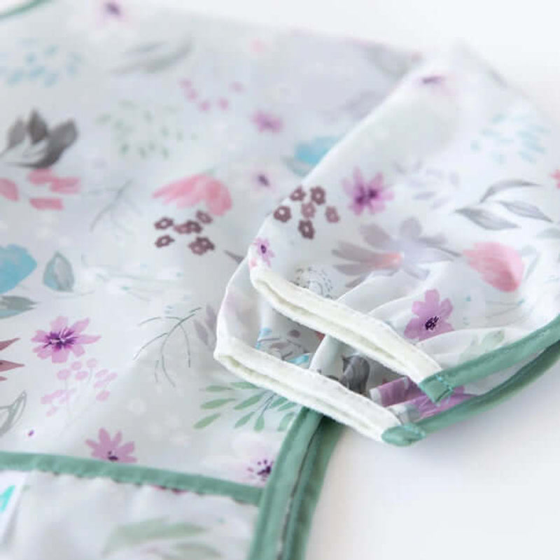 Bumkins Waterproof Sleeved Bib - Floral