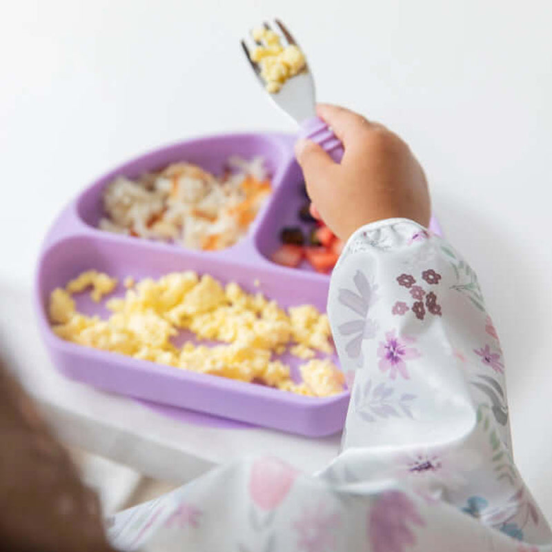 Bumkins Waterproof Sleeved Bib - Floral