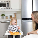Bumkins Waterproof Sleeved Bib - Hearts