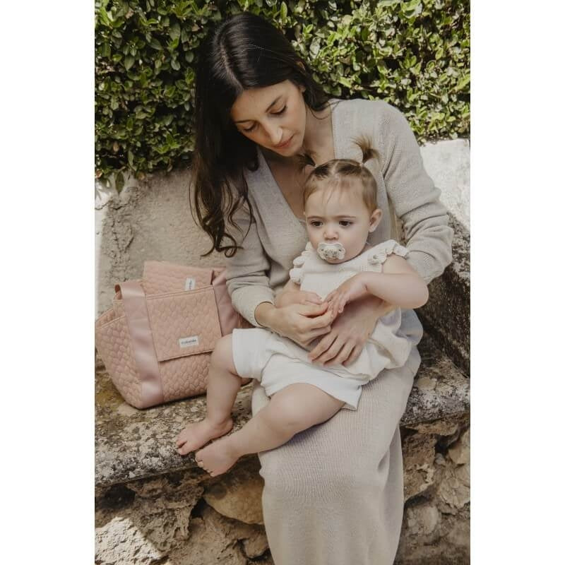 Wonderland Nappy Bag - Pink