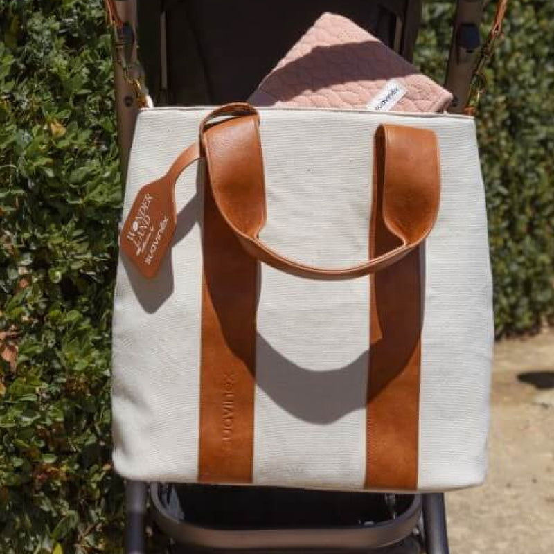 Wonderland Nappy Tote Bag - Neutral