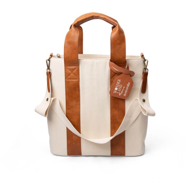 Wonderland Nappy Tote Bag - Neutral
