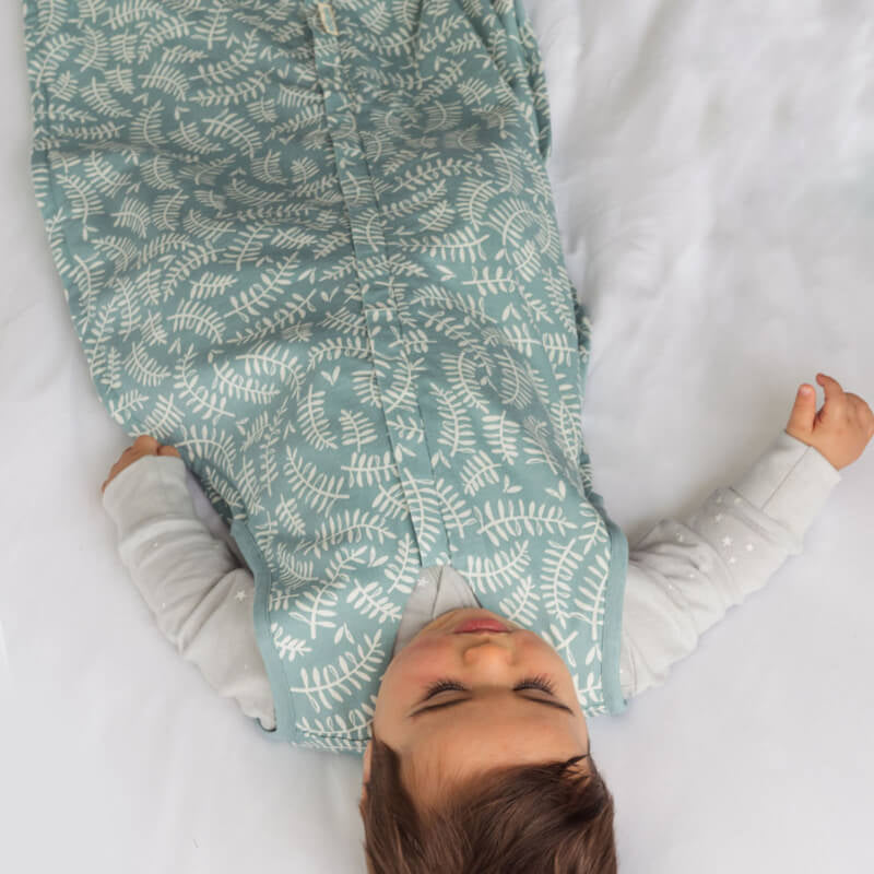 Woolbabe 3 Seasons Merino Sleeping Bag - Harbour Leaves