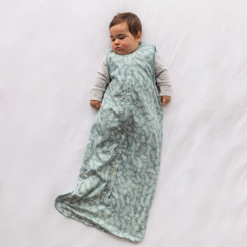 Woolbabe 3 Seasons Merino Sleeping Bag - Harbour Leaves