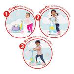 Zoo 3 in 1 Ride On Toy - Unicorn