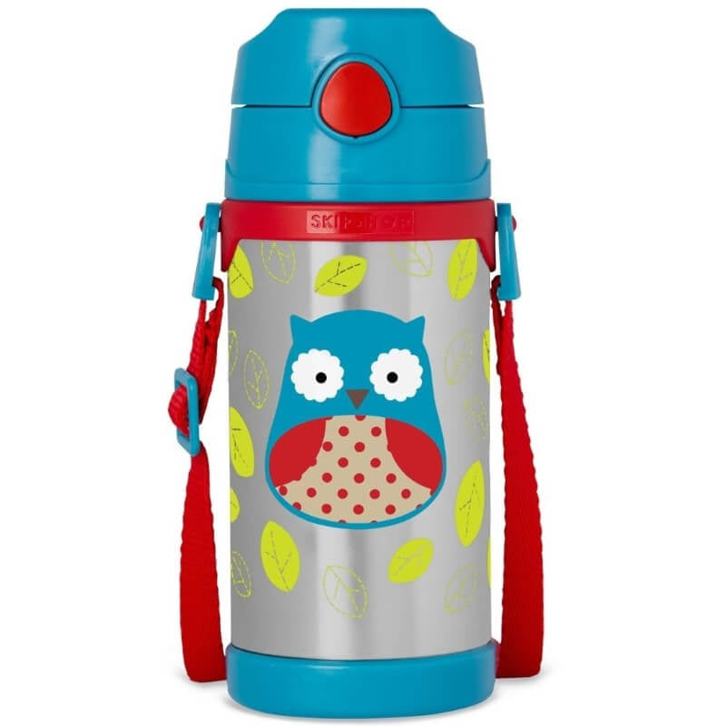 Skip Hop Zoo Insulated Straw Bottle