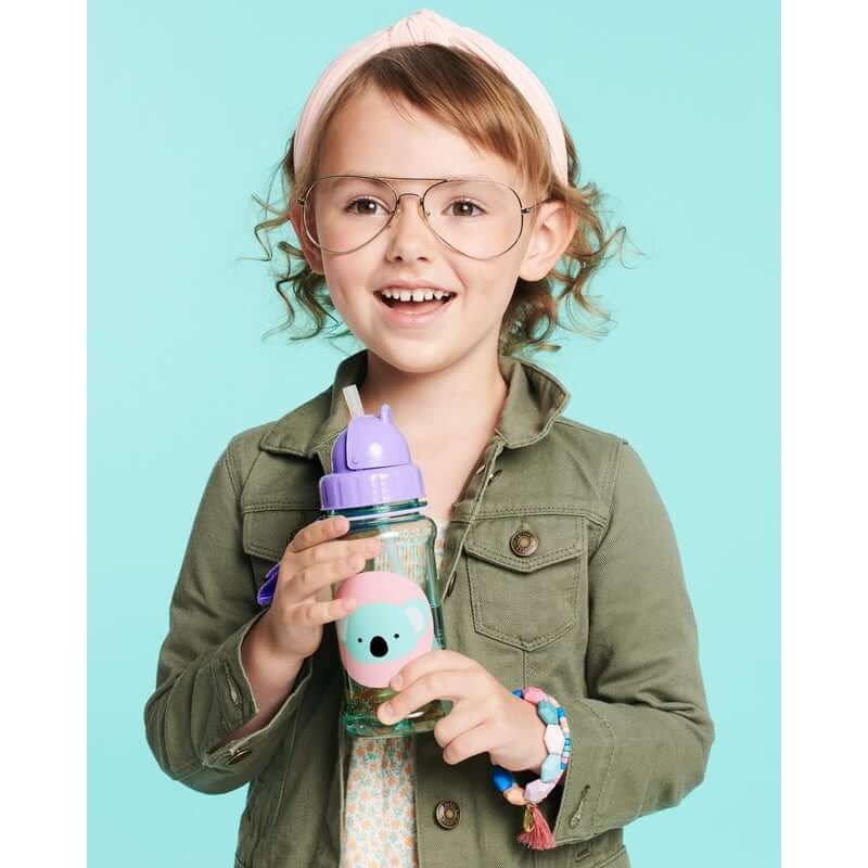ZOO PP Straw Bottle 390ml