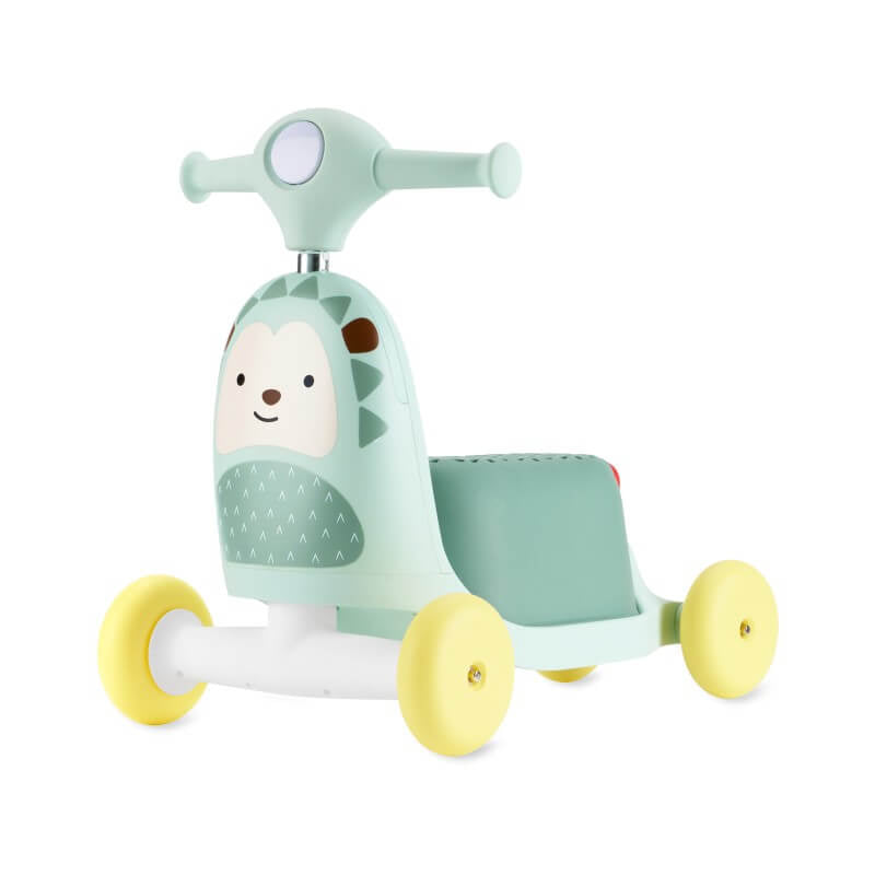 Skip Hop Zoo 3-in-1 Ride On Toy - Hedgehog