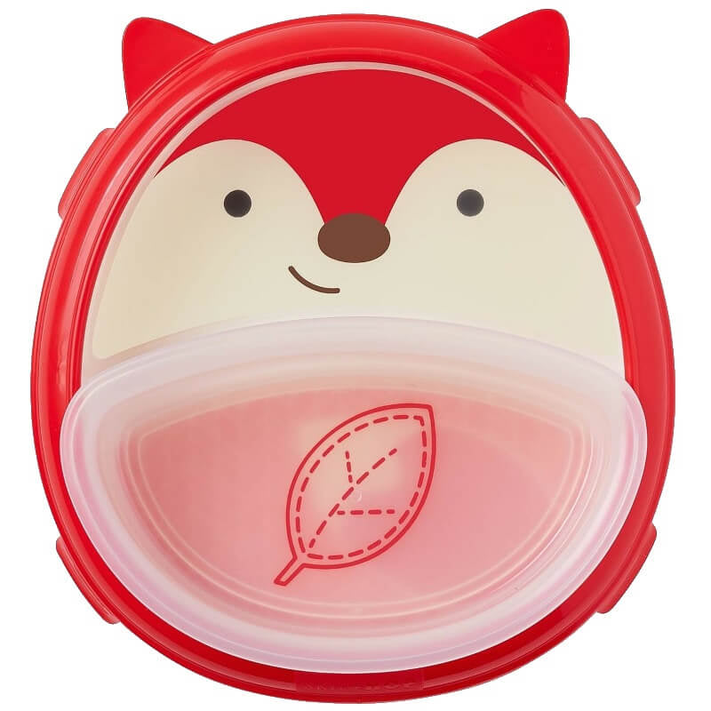 Skip Hop Zoo Smart Serve Plate & Bowl - Fox