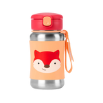 Zoo Stainless Steel Straw Bottle