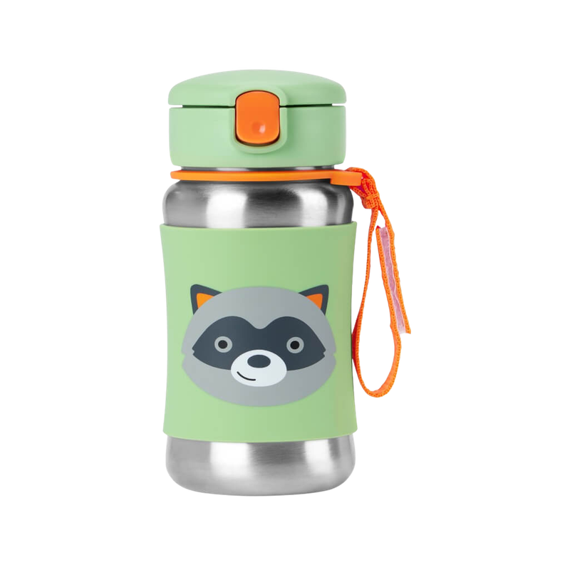 Skip Hop Zoo Stainless Steel Straw Bottle